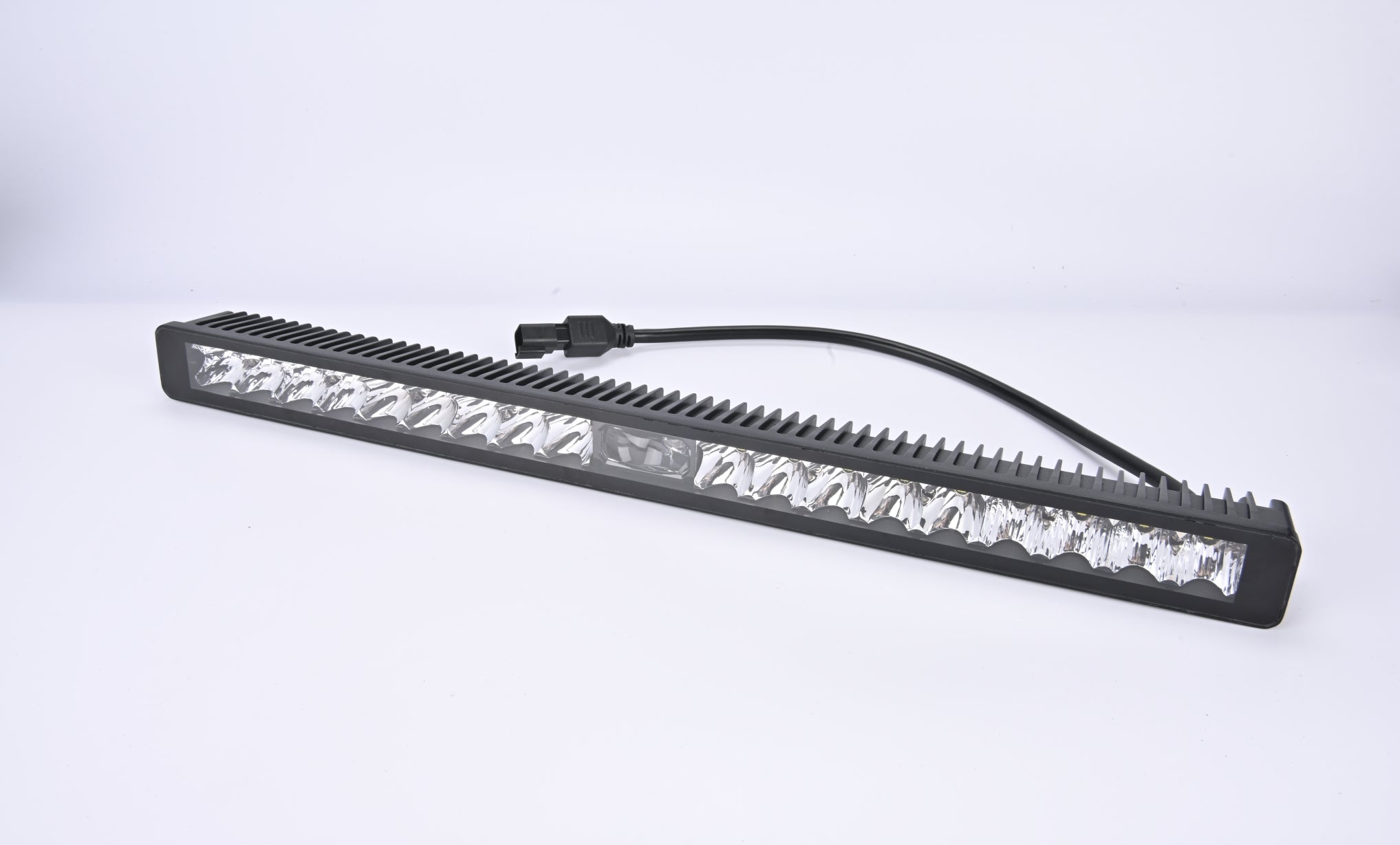 Nocthunt 22 Inch Single Row Led Light Bar 106W 5000LM 5D Projector Lens Off Road Spot Flood Combo Driving Light  Bar with Wiring Harness Kit